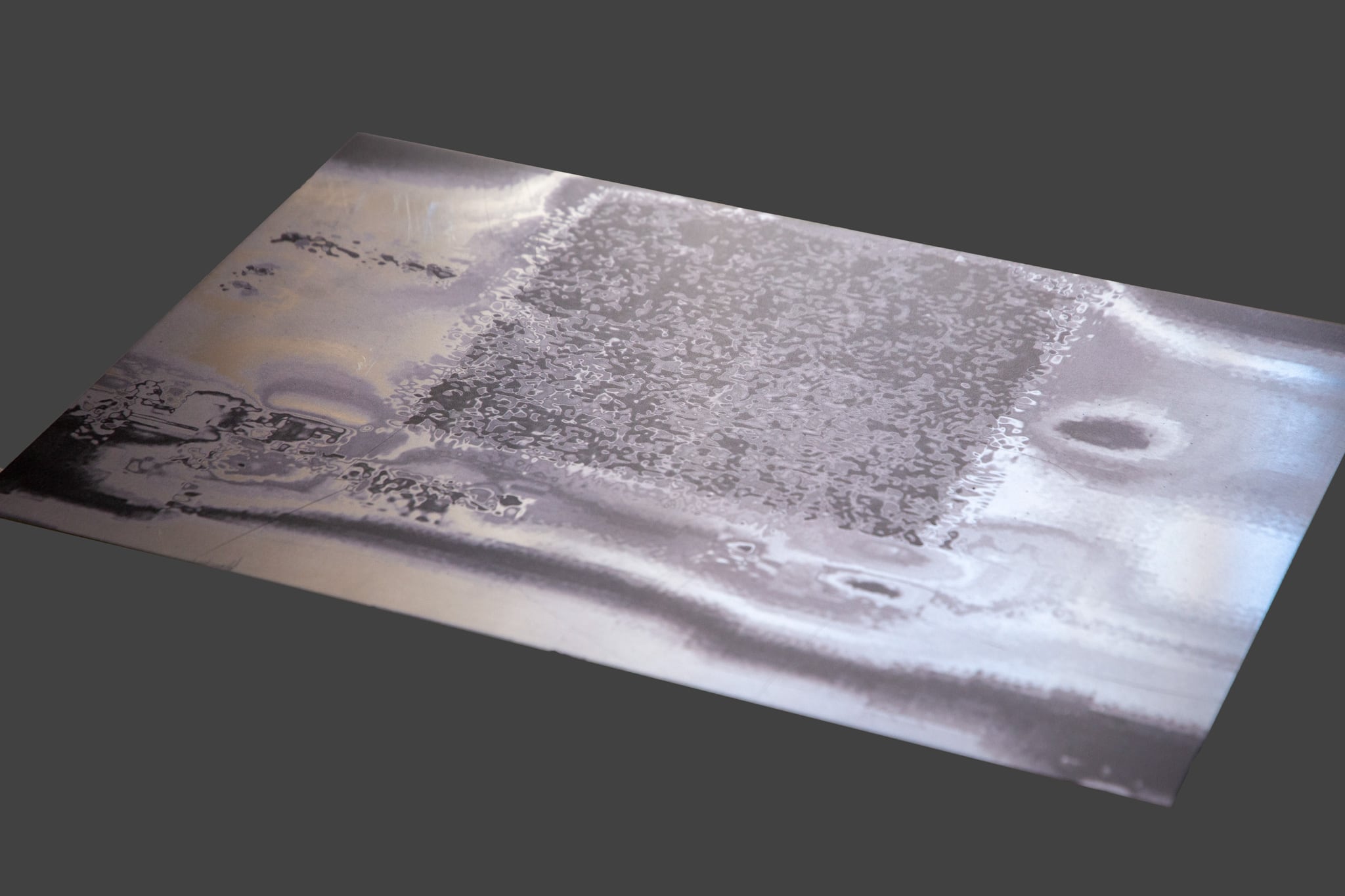 <p><i>Multispec</i> - Plated, 2020. UV Pigment Prints on Aluminum Plate, 350 x 470mm. </p>